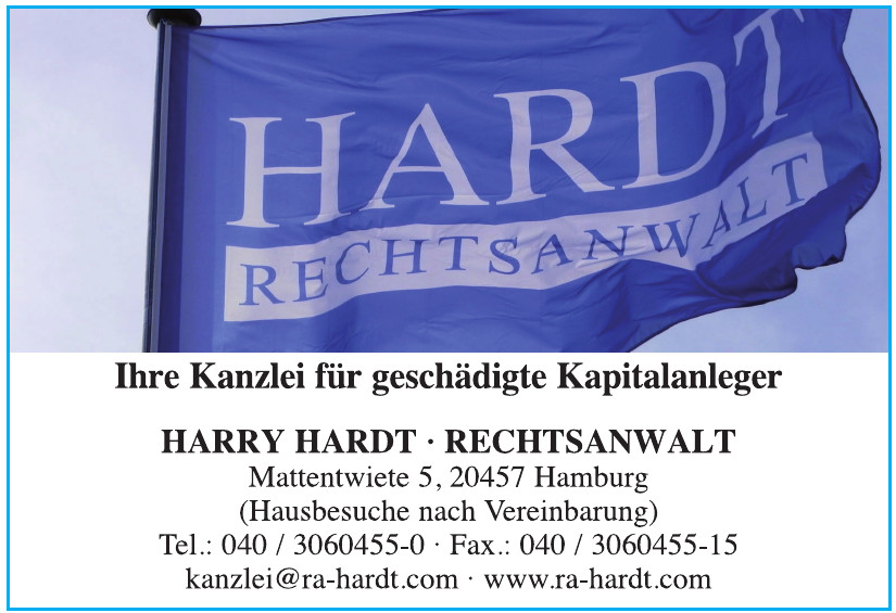 Rechtsanwalt Hartmut Hardt