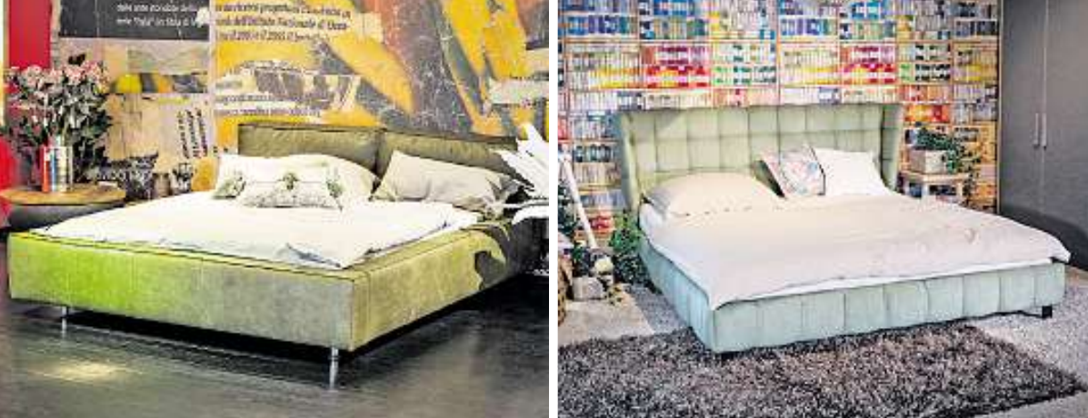 Die Wäscherei präsentiert nicht alltägliche Polsterbetten Die Wäscherei präsentiert nicht alltägliche Polsterbetten