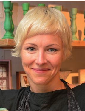 Janine Kecskes (41) muss einfach alles bunt machen