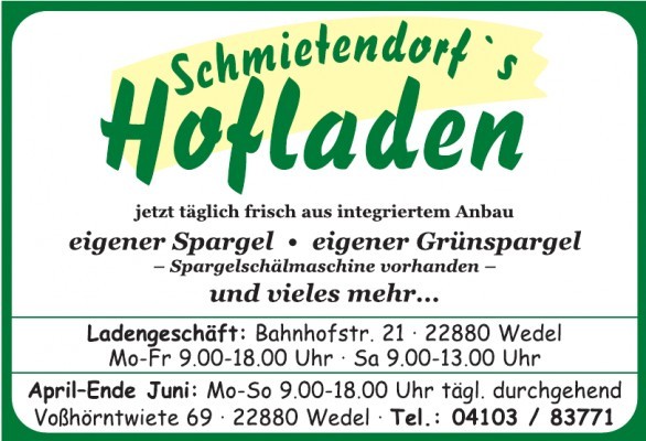 Schmietendorf ´s Hofladen