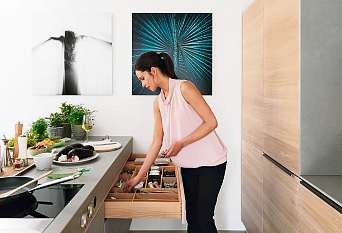 Küche filigno in Eiche Küche filigno in Eiche