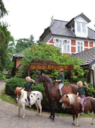 Im Forsthaus Tiergarten fühlen sich junge Pferdeliebhaber pudelwohl