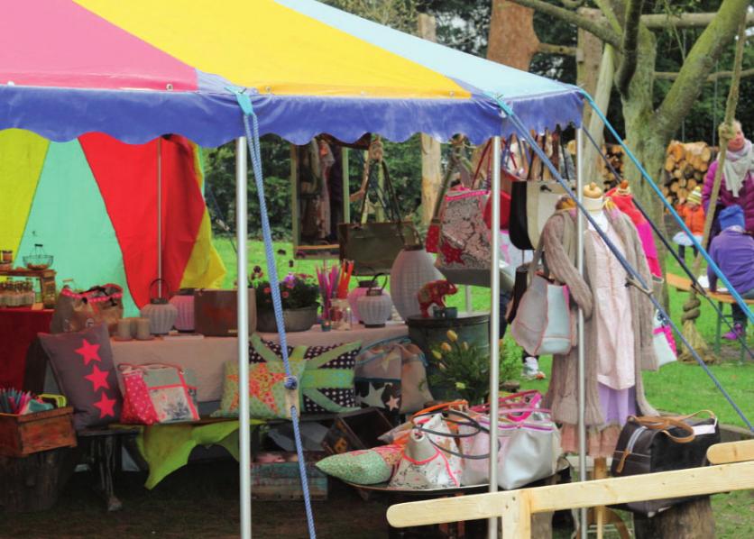 Kunsthandwerk auf dem Familienfest „Arts&Crafts“