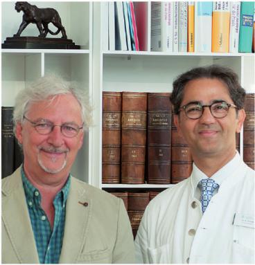 Dr. Jörn Klasen und Dr. Keihan Ahmadi-Simab