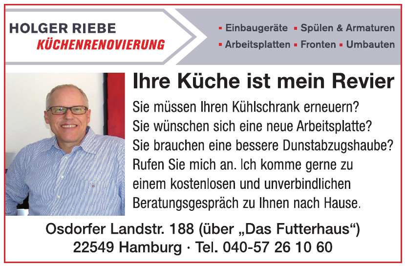 Holger Riebe Küchenrenovierung