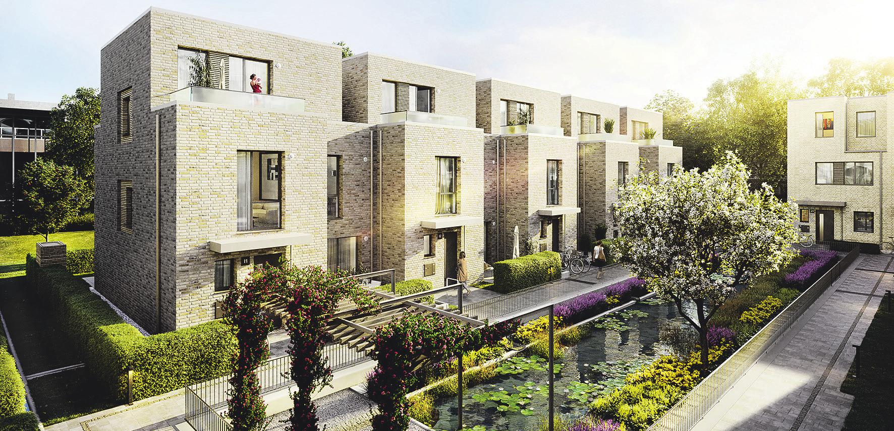 Eine tolle und ruhige Lage im Westen Hamburgs sowie durchdachte Grundrisse zeichnen die 29 Stadthäuser und vier Stadtvillen aus Foto: bloomimages Eine tolle und ruhige Lage im Westen Hamburgs sowie durchdachte Grundrisse zeichnen die 29 Stadthäuser und vier Stadtvillen aus Foto: bloomimages