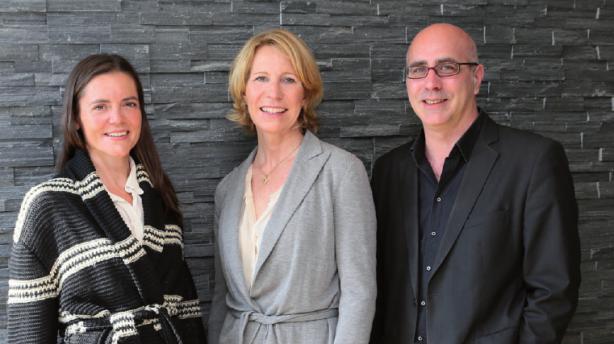 Mirjam Ende, Britta Hugenroth und Charles de Picciotto, FOTO: © DREYSSE.DE