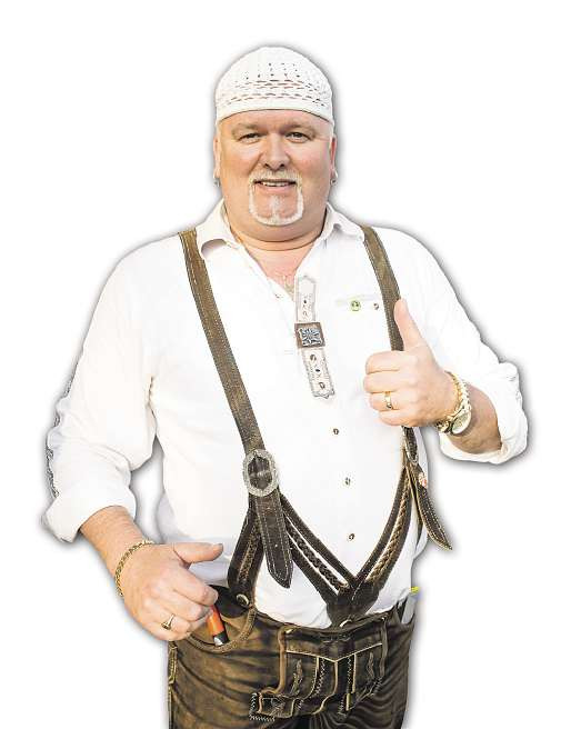 Kay Christiansen tritt mit seiner umjubelten DJ-Ötzi-Double-Show an allen drei Tagen auf Kay Christiansen tritt mit seiner umjubelten DJ-Ötzi-Double-Show an allen drei Tagen auf