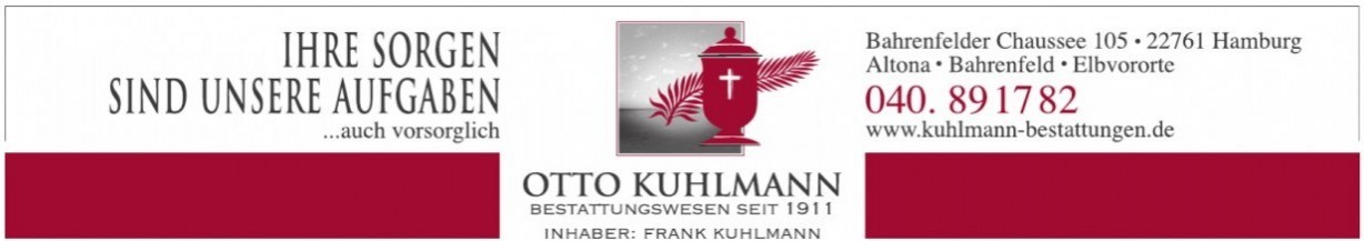 Otto Kuhlmann Bestattungswesen seit 1911