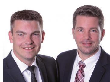 Die Geschäftsführer Mario Hauschildt (l.) und Niels Blunck FOTO: ©ALEXANDER BARWICH