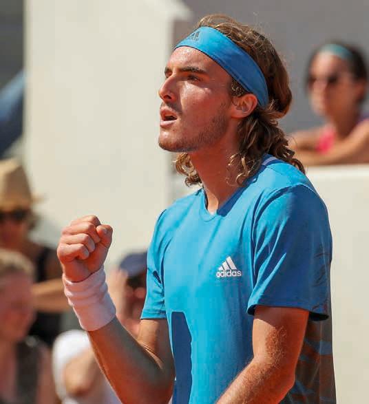 Stefanos Tsitsipas muss sehen, dass er wieder in Gang kommt. Foto: Jürgen Hasenkopf Stefanos Tsitsipas muss sehen, dass er wieder in Gang kommt. Foto: Jürgen Hasenkopf