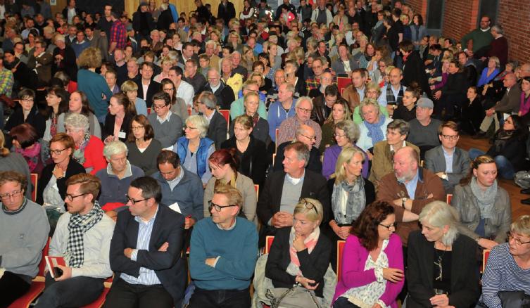 Diskussion mit Bewohnern von Rissen im November vergangenen Jahres