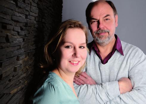 Wolfgang Böttle mit Tochter und Mitarbeiterin Belinda