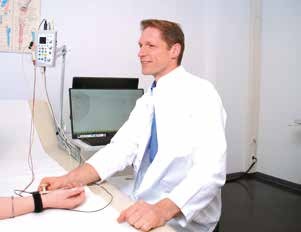 Messung der Nervenströme beim Karpaltunnelsyndrom Messung der Nervenströme beim Karpaltunnelsyndrom