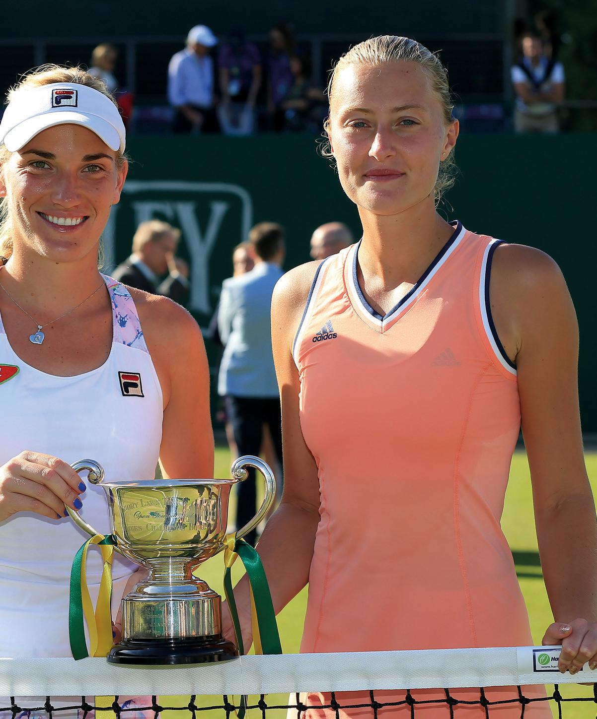 Timea Babos (l.) und Kristina Mladenovic bestätigten ihre Favoritenstellung. Foto: Jürgen Hasenkopf Foto: Jürgen Hasenkopf Timea Babos (l.) und Kristina Mladenovic bestätigten ihre Favoritenstellung. Foto: Jürgen Hasenkopf Foto: Jürgen Hasenkopf