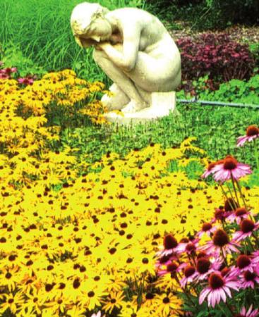 Die Statue im Sommer 2015