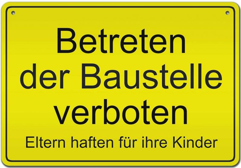 Dieses Schild haben die meisten schon einmal gesehen. Aber haften Eltern wirklich für ihre Kinder? Foto: thinkstock Dieses Schild haben die meisten schon einmal gesehen. Aber haften Eltern wirklich für ihre Kinder? Foto: thinkstock