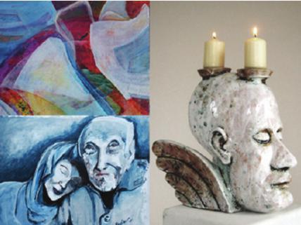 Drei Motive der Ausstellung
