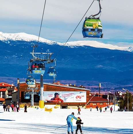 Bansko in Bulgarien bietet 70 Pistenkilometer mit 20 Liften. FOTO: GETTY Bansko in Bulgarien bietet 70 Pistenkilometer mit 20 Liften. FOTO: GETTY