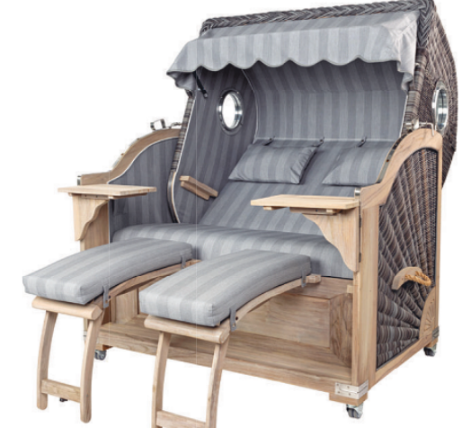 Bei Kunden sehr beliebt: www.strandkorbprofi.de Teak Vintage-Strandkörbe Bei Kunden sehr beliebt: www.strandkorbprofi.de Teak Vintage-Strandkörbe