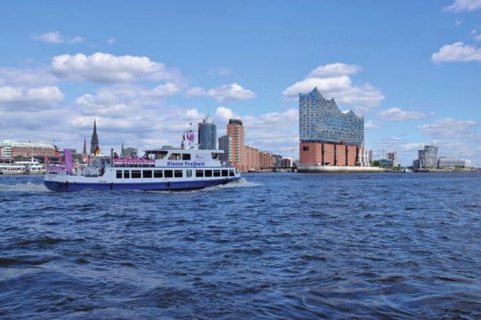 Tour durch den Hamburger Hafen mit FRS Helgoline FOTO: ©PETER JOHANNSEN FRS-HANSEFERRY