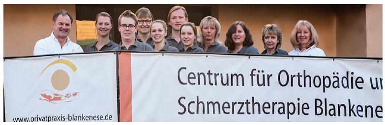 Dr. Christoph Bäumer (links) mit seinem Team