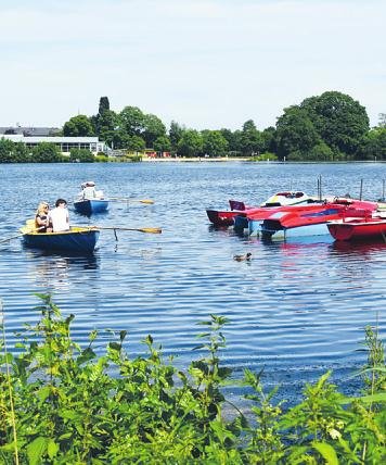 Ruder- oder Tretboote gibt es bei der Bootsvermietung Barmstedt am Rantzauer See Ruder- oder Tretboote gibt es bei der Bootsvermietung Barmstedt am Rantzauer See