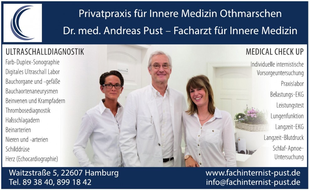 Privatpraxis für Innere Medizin Othmarschen, Dr. med. Andreas Pust